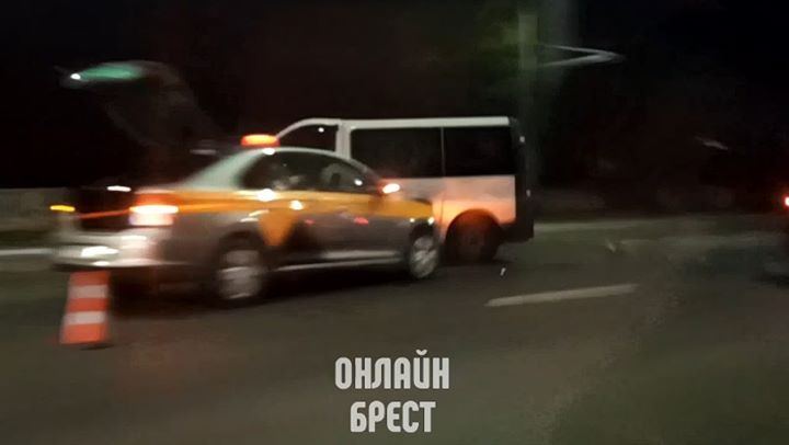 В Бресте на Московской произошло ДТП