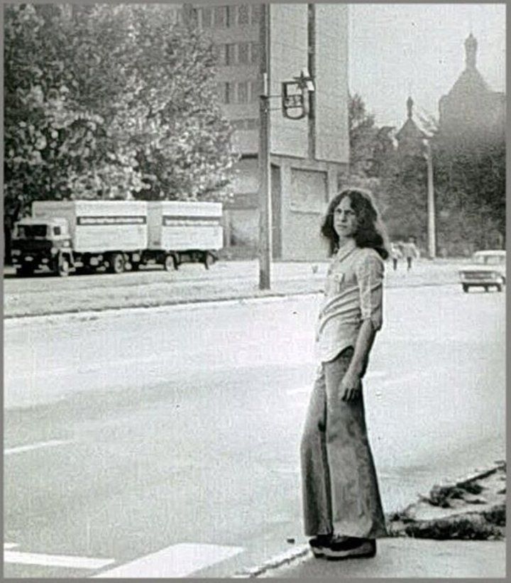 Брест. Лето 1979 года, пешеходный переход через улицу Московскую на пересечении с улицей 17 сентября