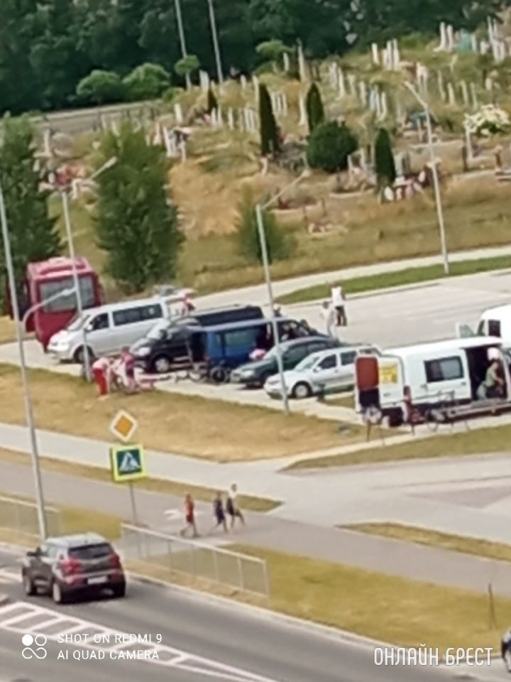 Сегодня в Бресте на улице Грюнвальдской