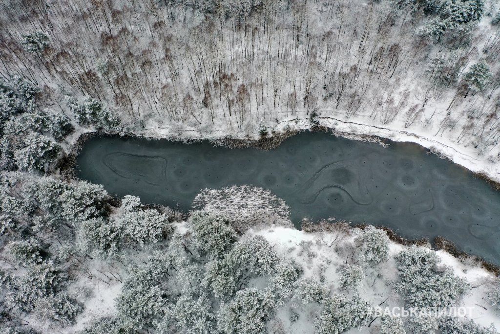 Зимний Красный двор в Бресте