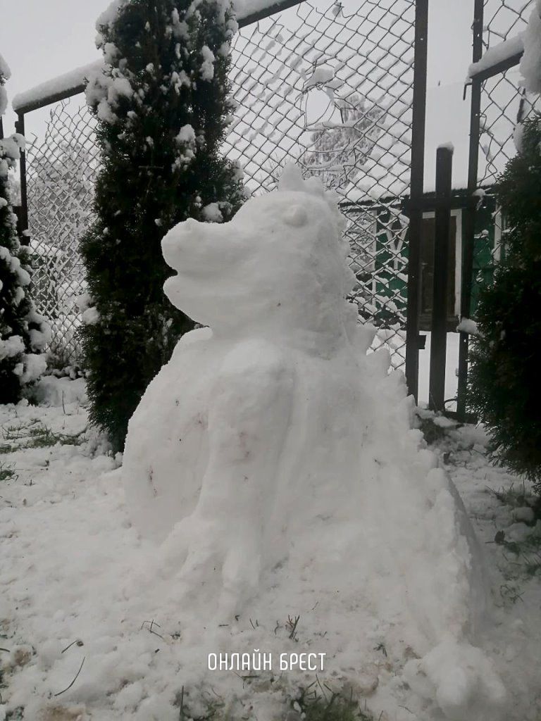 Снеговики от наших читателей