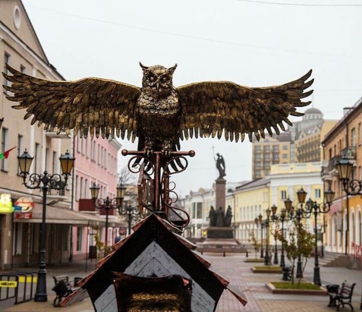Помните, раньше была сова на Советской в Бресте?