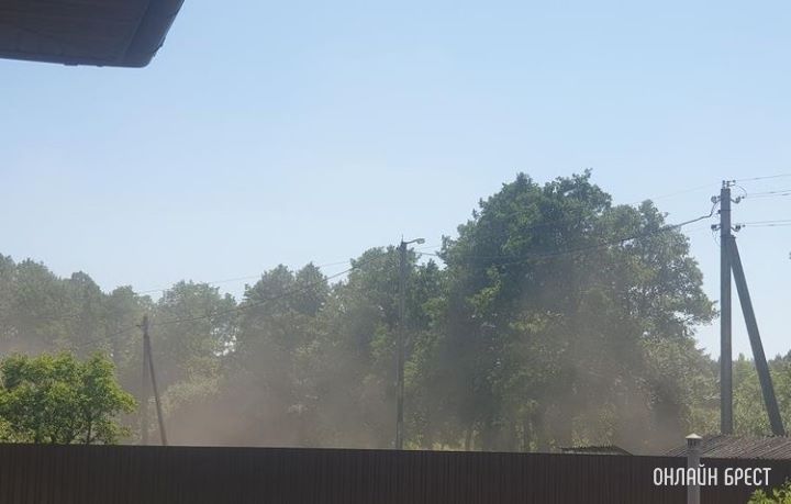 Такая «гравийная» дорога в Жабинке