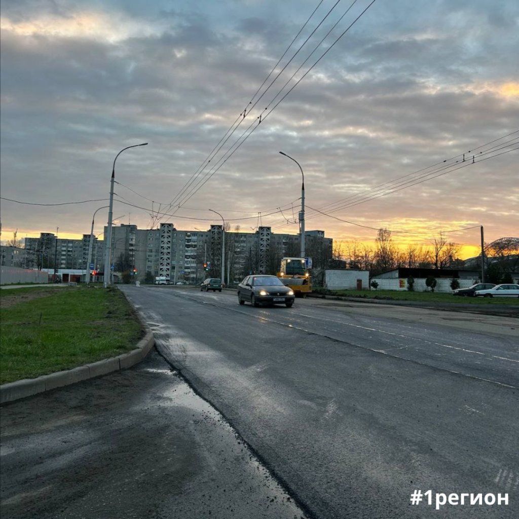 В Бресте приступили к асфальтированию улицы Гоздецкого