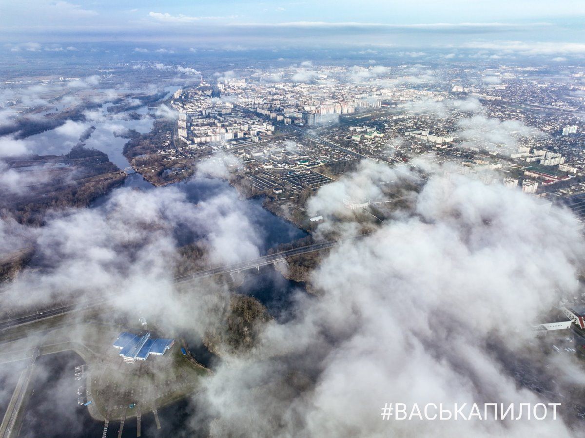 Выше облаков! Весенний Брест с высоты