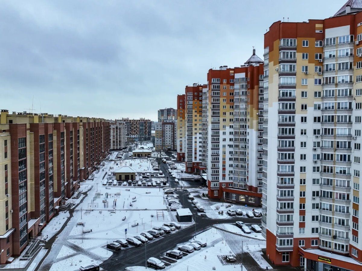 Весенняя зима или зимняя весна. Сегодняшний Брест с высоты