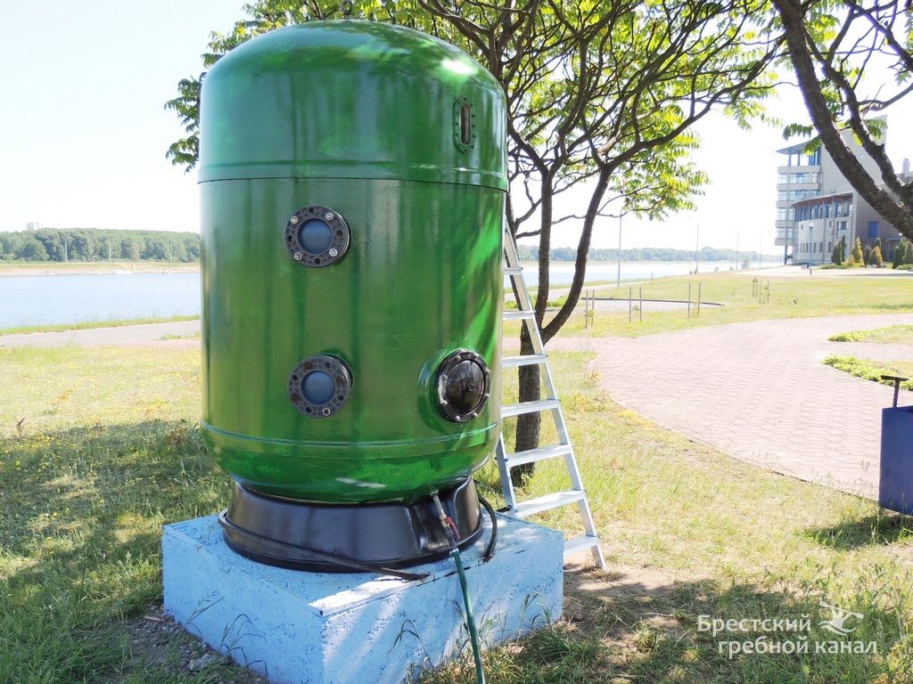 Новый арт-объект появился на территории гребного канала. Как думаете, что это?