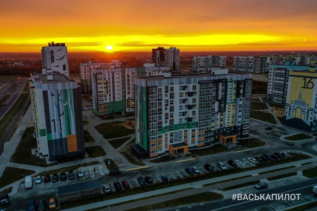 Посмотрите, какой сегодня был красивый закат в Бресте