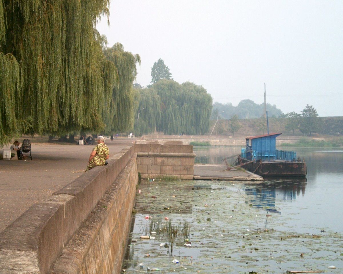 Набережная Бреста в разное время
