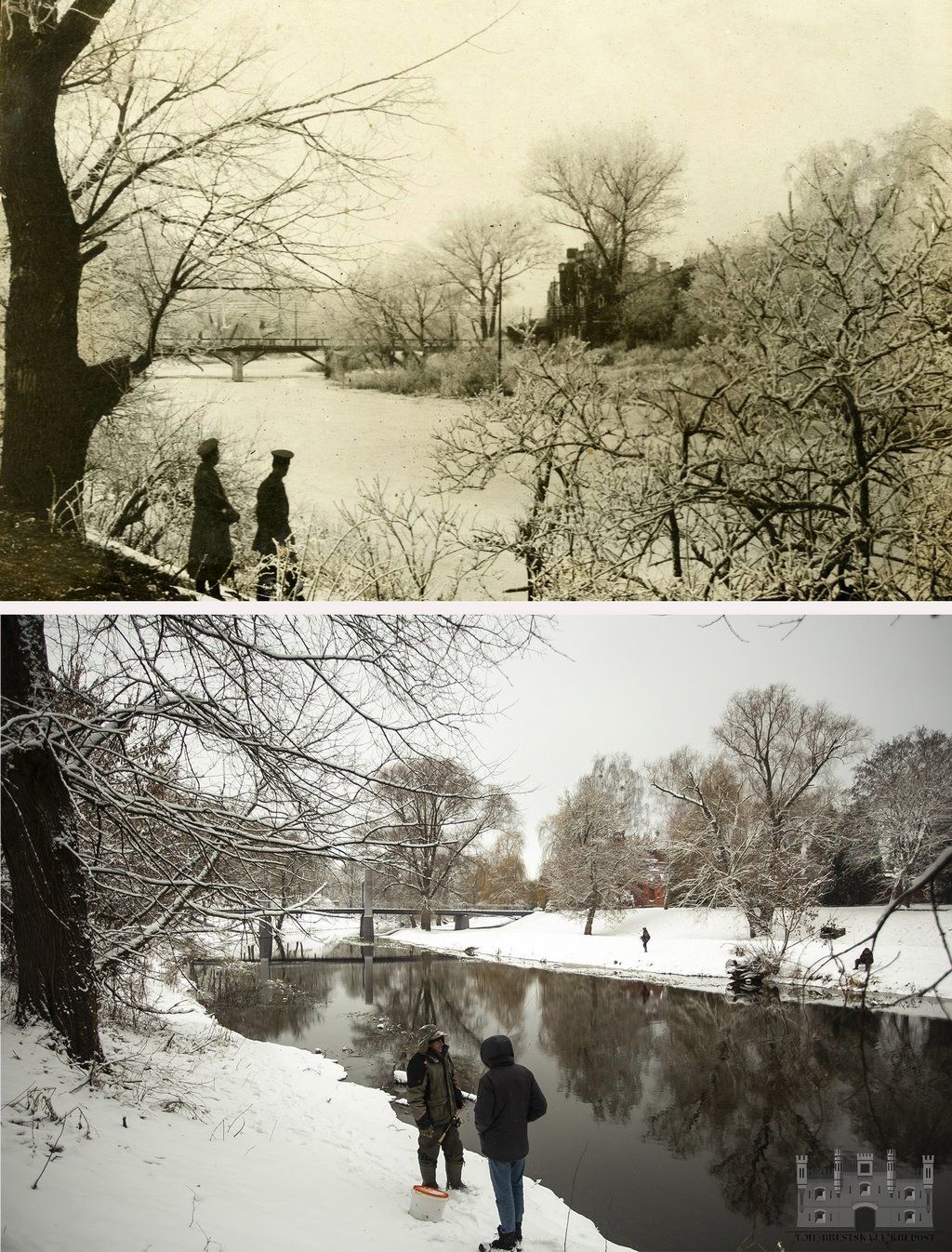 Как изменилась крепость за последние 100 с лишним лет