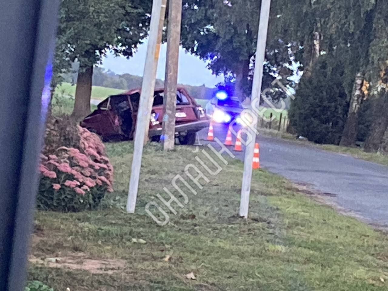 Читатель: произошло жесткое ДТП. Автомобиль ВАЗ получил сильные повреждения