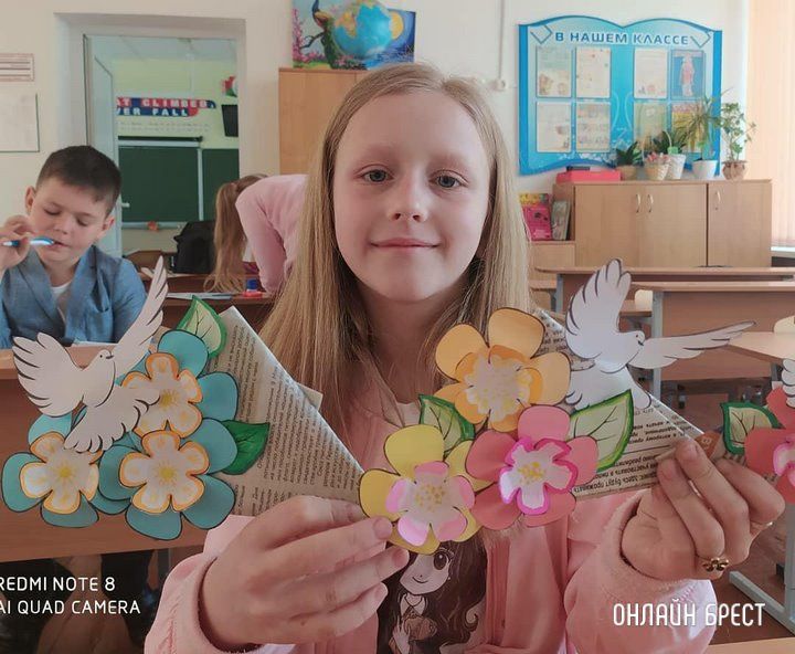 Акция-поздравление в преддверии Дня Победы жителей бывшего Дома ветеранов