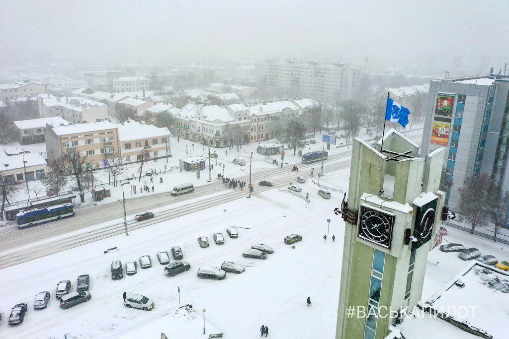 Так выглядит сегодняшний Брест с высоты