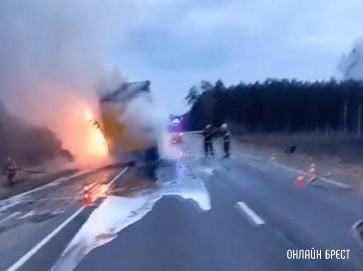 Читатель: Вчера в Брестской области в  Ивацевичском районе произошло происшествие на дороге