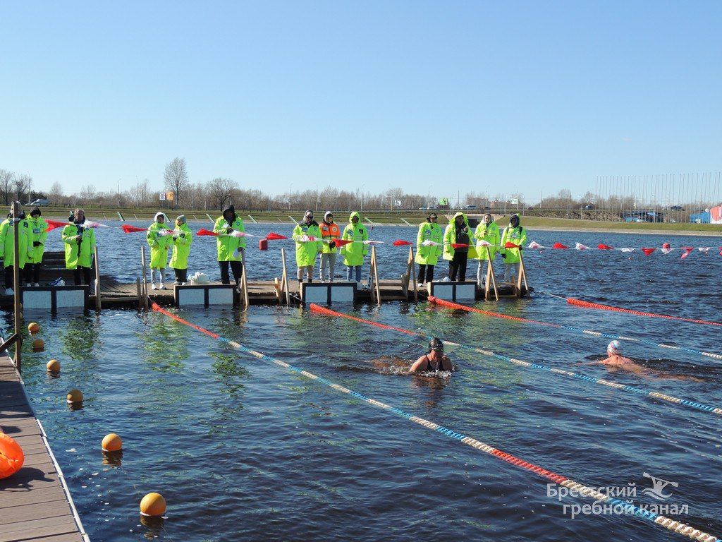 В Бресте начались соревнования по зимнему плаванию