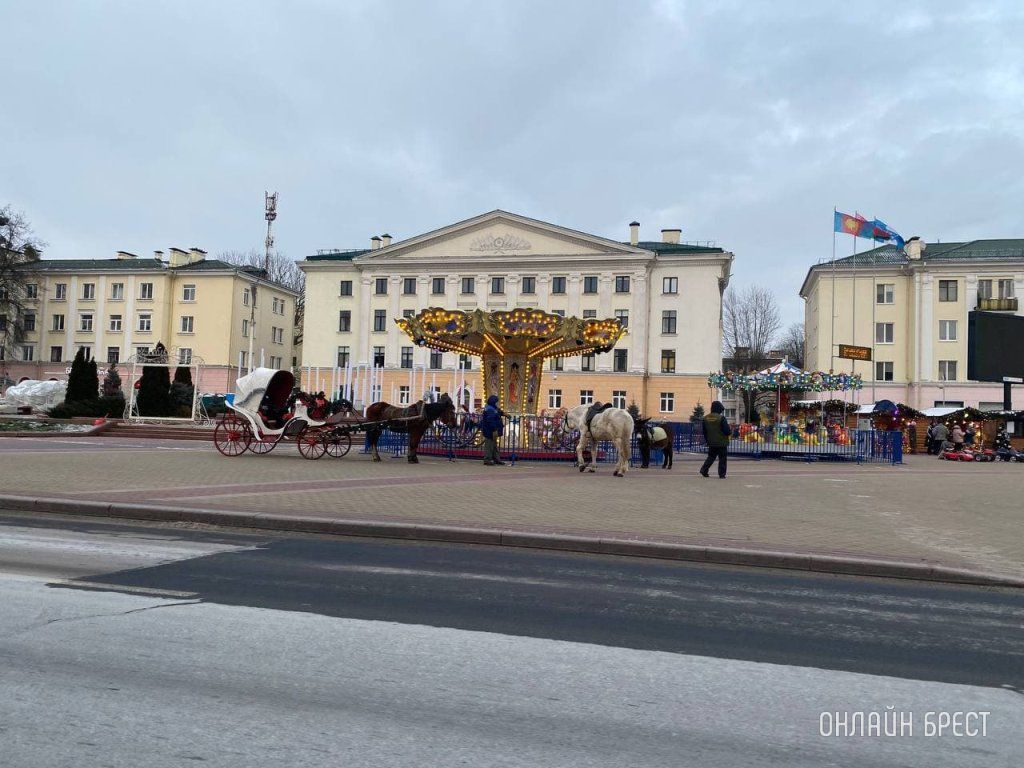 Читатель: Новогоднее настроение. Брест, пл. Ленина