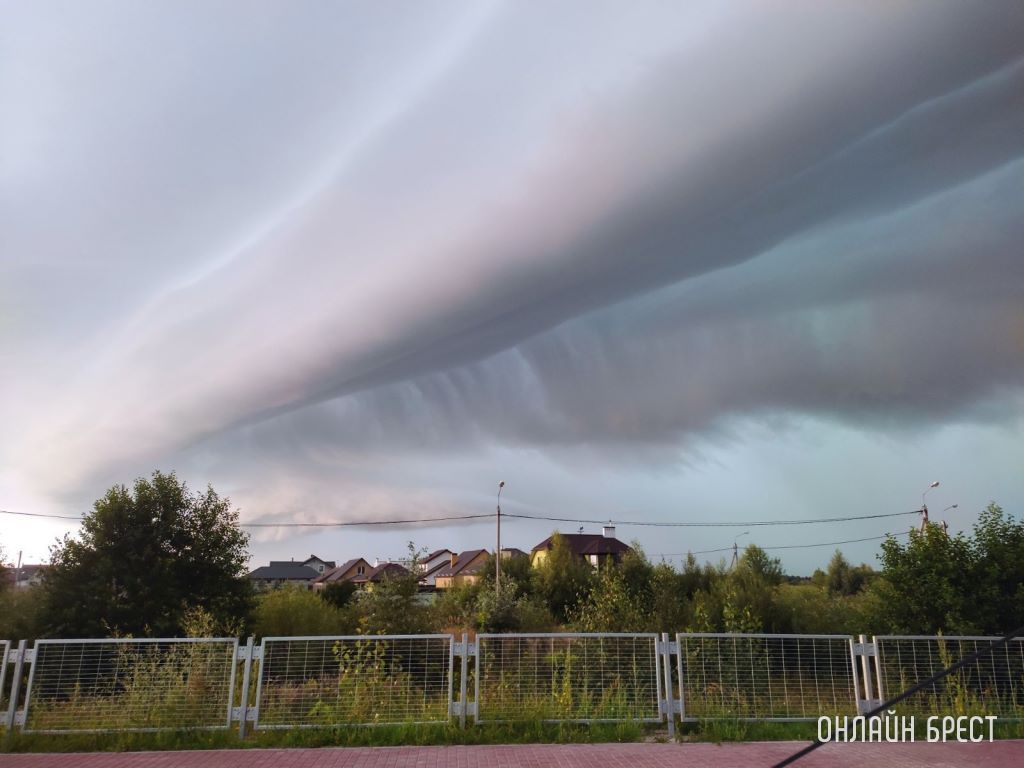 Сегодняшнее небо над Брестом