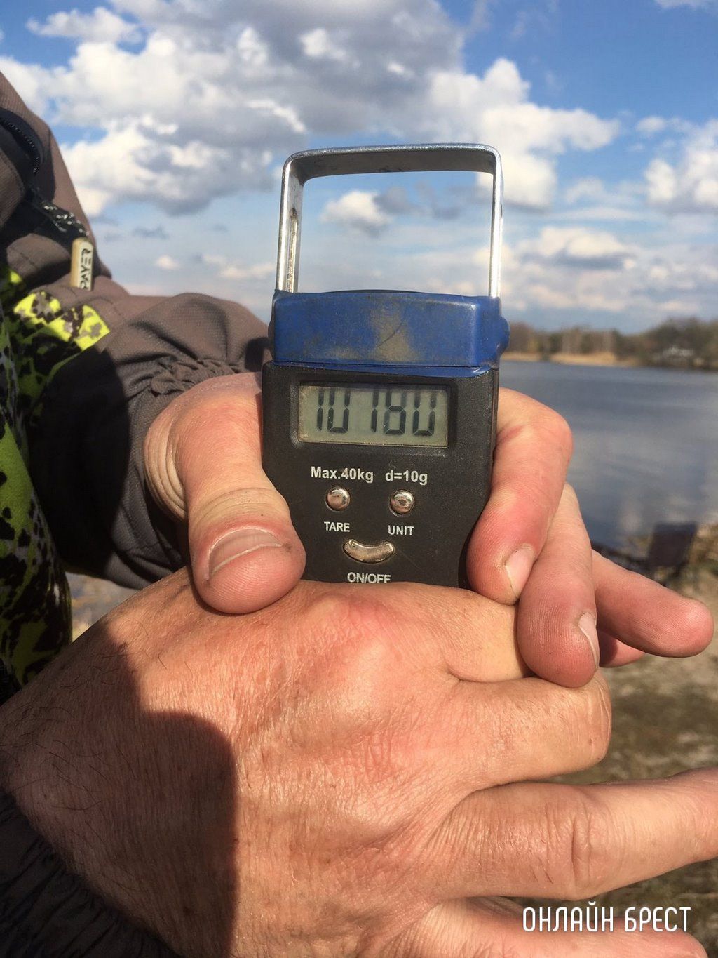 Улов жителя Бреста в д .Волки