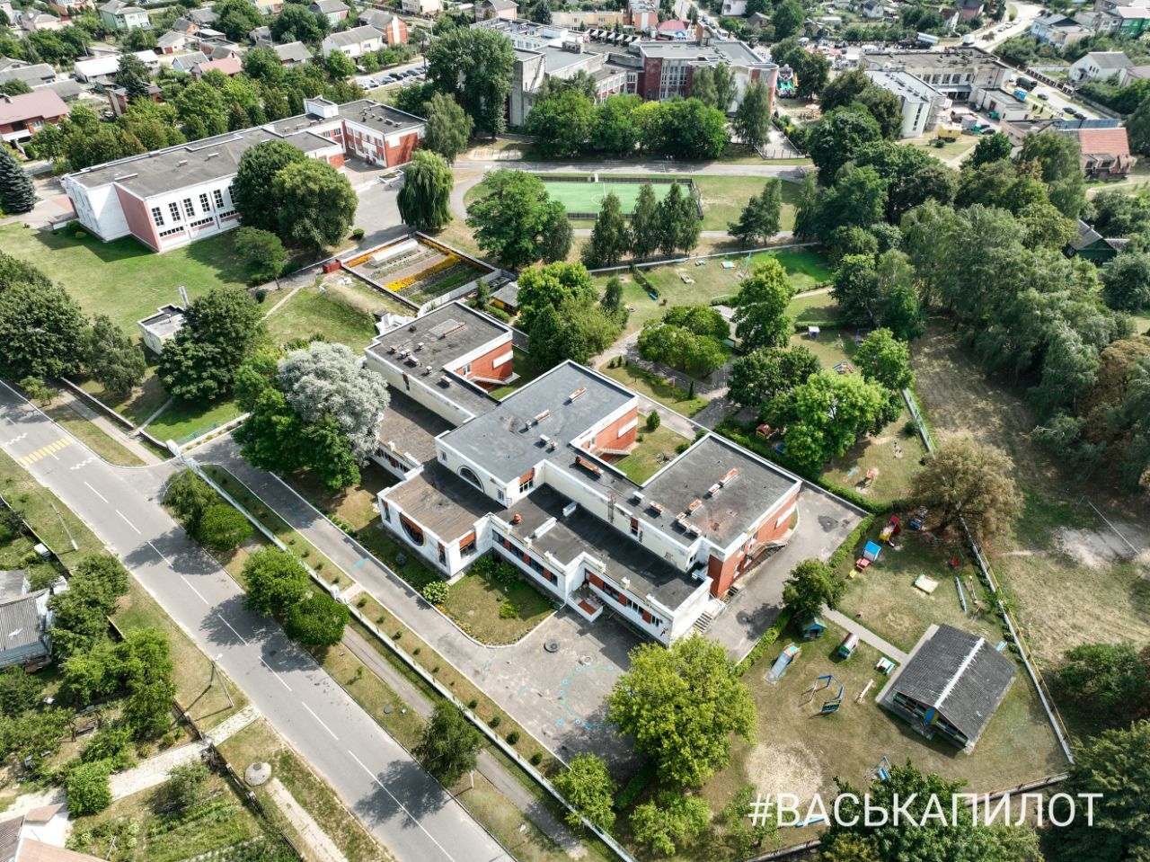 Остромечево - перспективный агрогородок возле Бреста. Видео с высоты