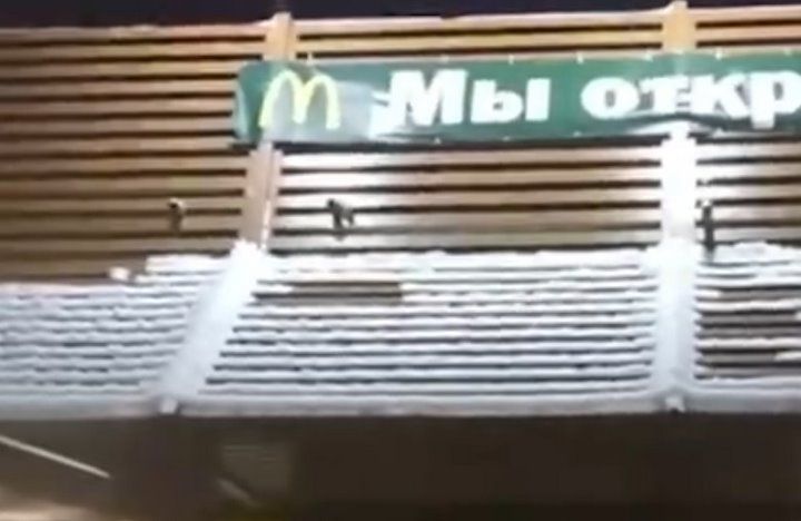 Так выглядят последние выходные МакДональдса в Беларуси
