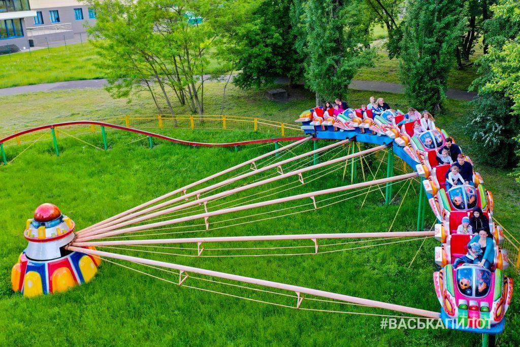 Как выглядит с высоты брестский парк культуры и отдыха