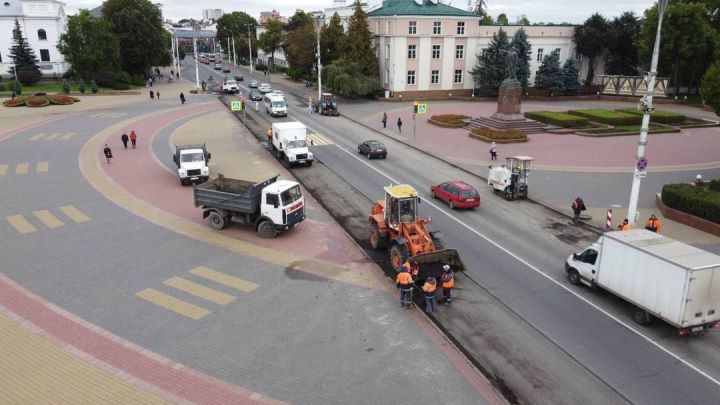 В Бресте на Ленина начались дорожные работы