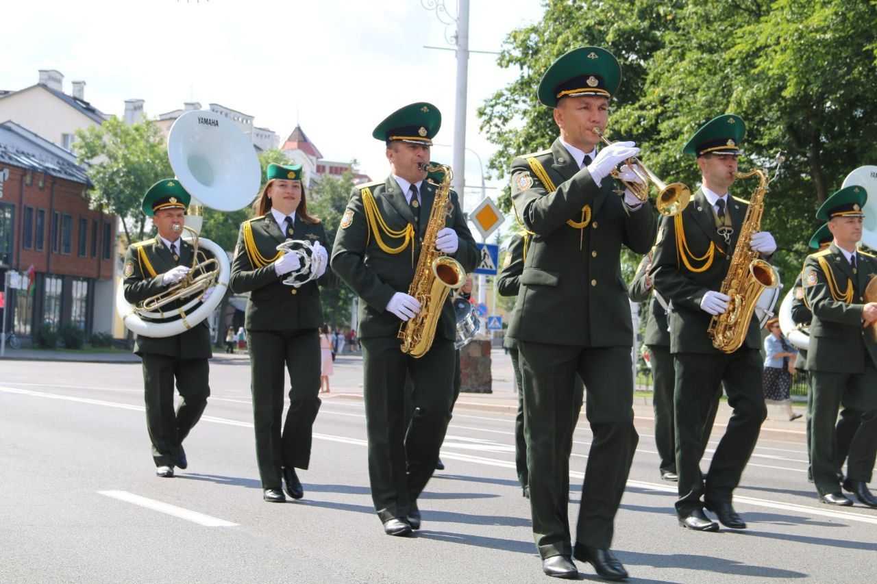 Парад оркестров. Сегодня на Ленина в Бресте
