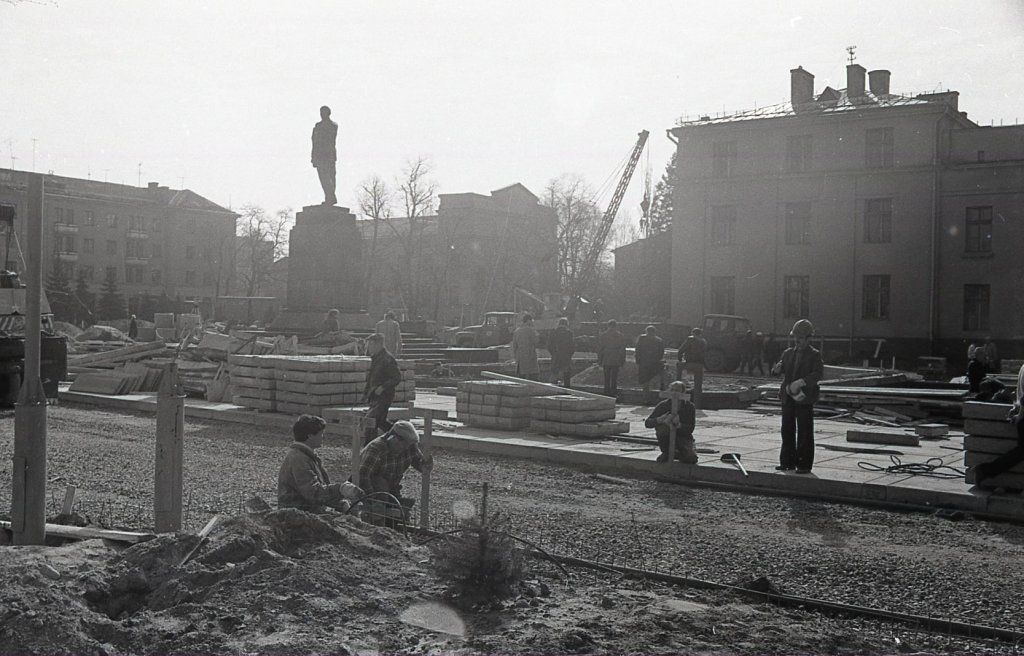 Фотографии из прошлого. Брест, площадь Ленина
