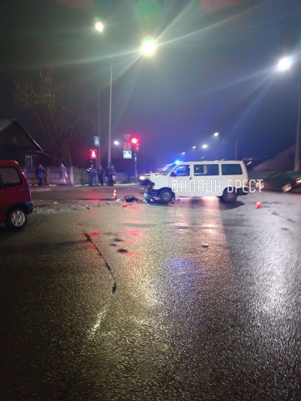 Читатель: ДТП в Бресте на перекрестке Пушкинской и Пионерской