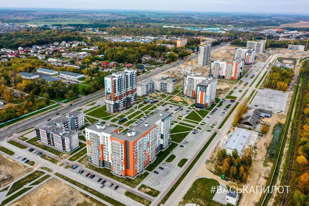 Смотрите, как застраивается жилой район на Рябцева в Бресте