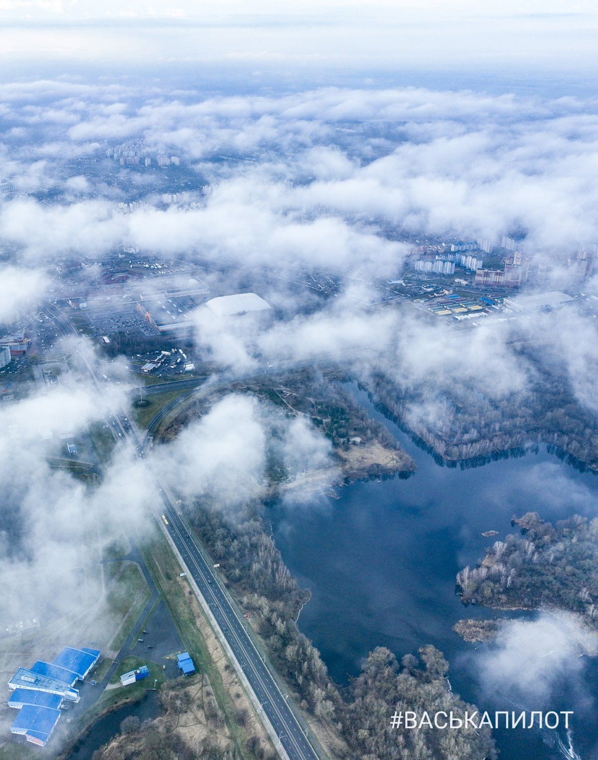 Выше облаков! Весенний Брест с высоты