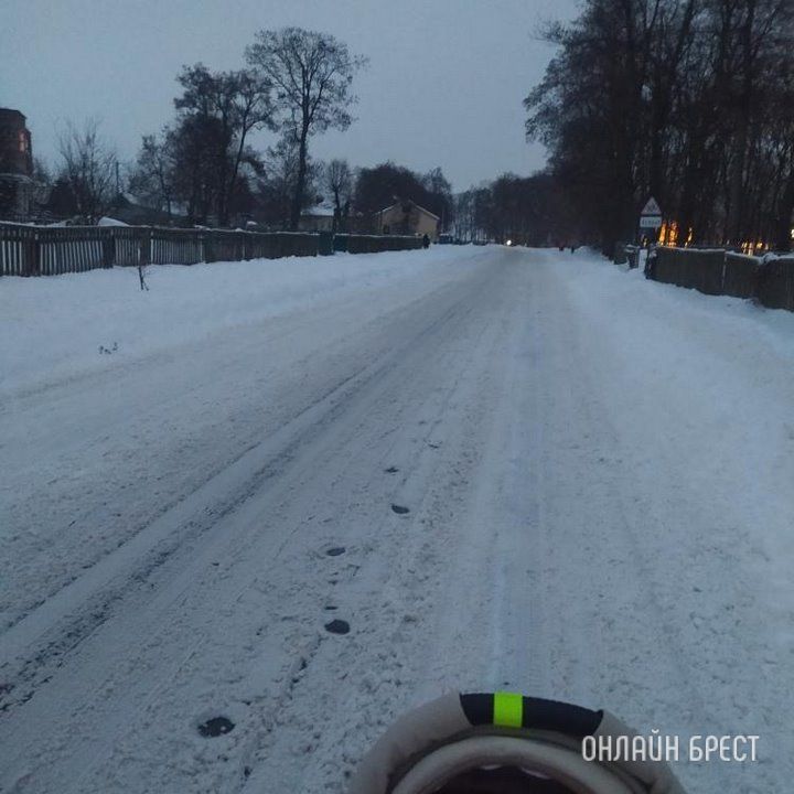 Читательница: Центральная дорога в деревне Скоки