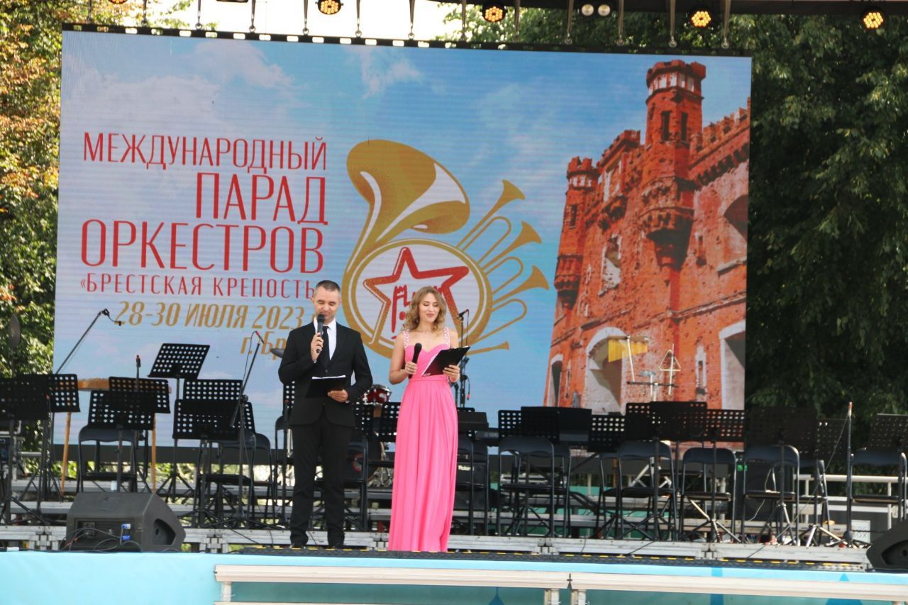 Парад оркестров. Сегодня на Ленина в Бресте