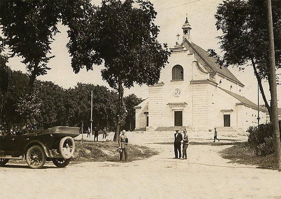 Как было раньше: Брест, вид на Свято-Николаевский гарнизонный собор