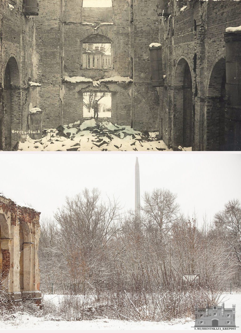 Как изменилась крепость за последние 100 с лишним лет