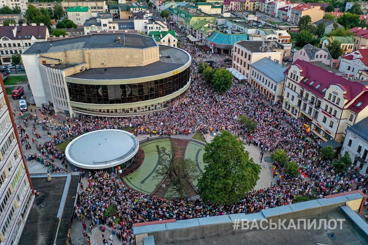 Открытие фонтана в Бресте на ул. Советской. 2019 год