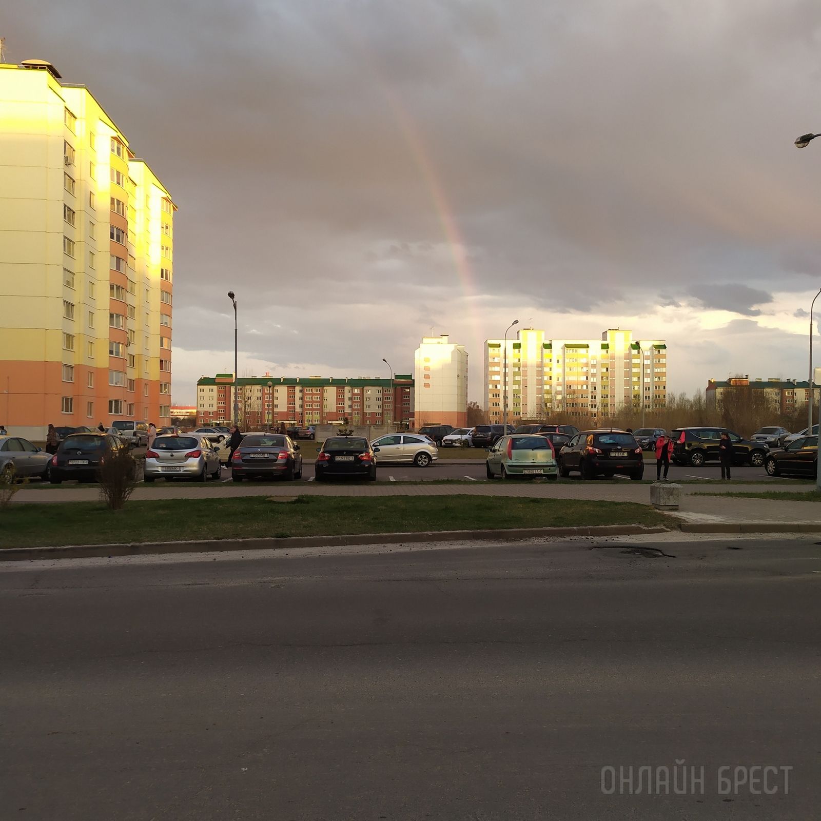 Читатель: И радуга была сегодня в Бресте