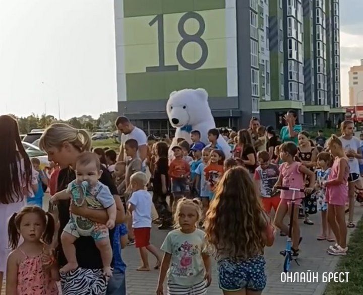 Читатель: Детям было весело!. Брест, ул. Мытная. Видео снято вчера