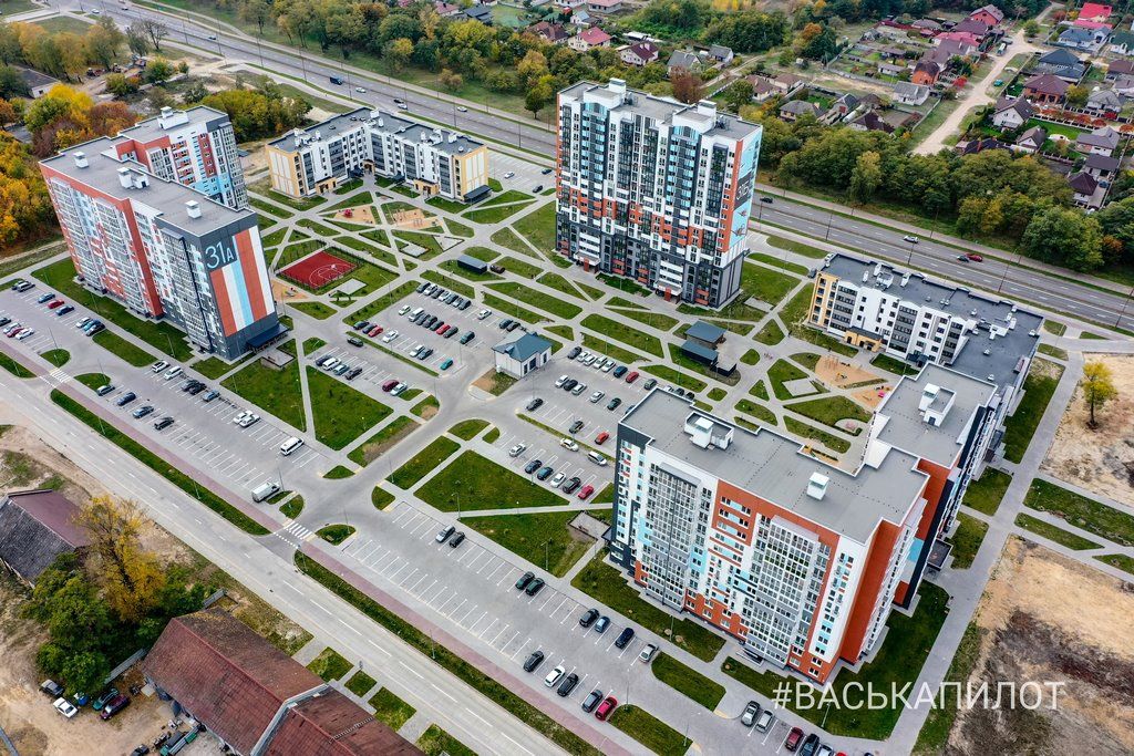 Смотрите, как застраивается жилой район на Рябцева в Бресте