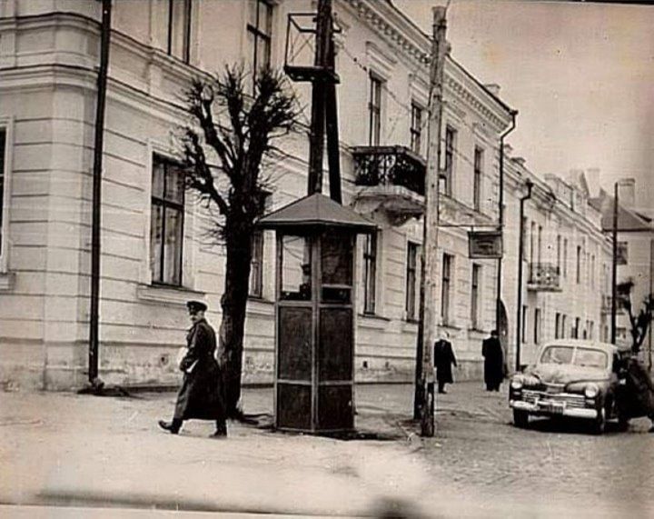 Брест, пересечение улиц Советская и Пушкинская, 50-60-е гг