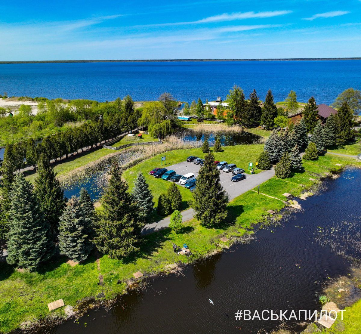 Озеро Выгонощанское в Брестской области