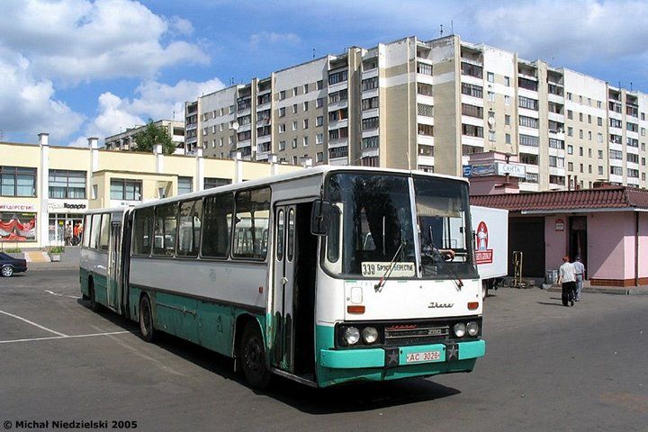 Автобусы «Икарус» на улицах Бреста (Подборка №3)