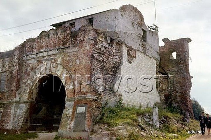 Брестская крепость до строительства Мемориального комплекса, 1966 год