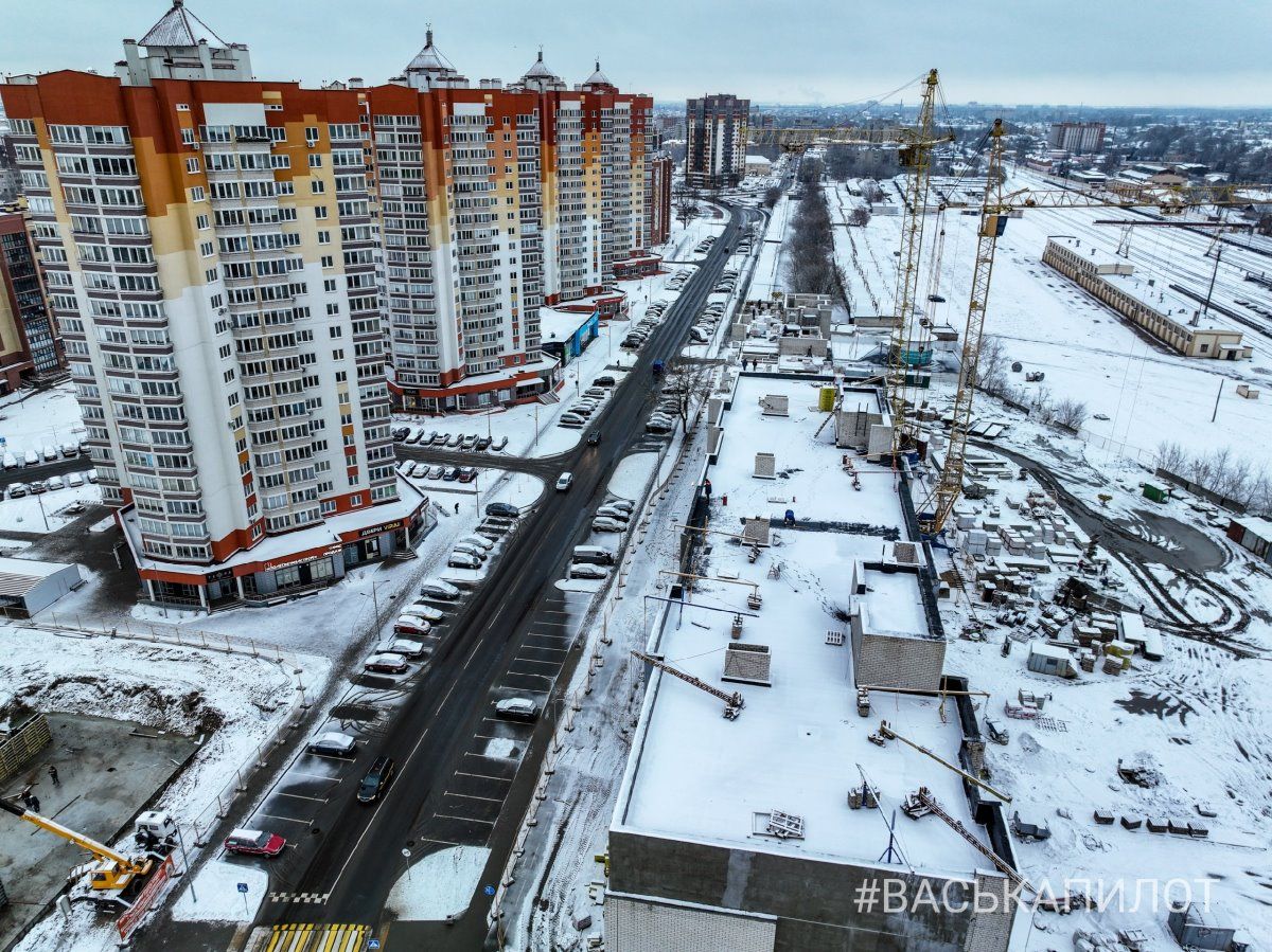 Весенняя зима или зимняя весна. Сегодняшний Брест с высоты