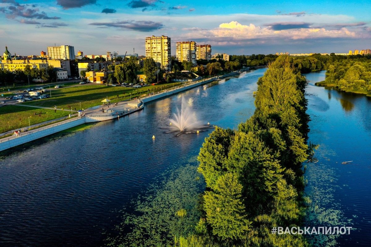 Набережная Бреста. Фото сделаны сегодня