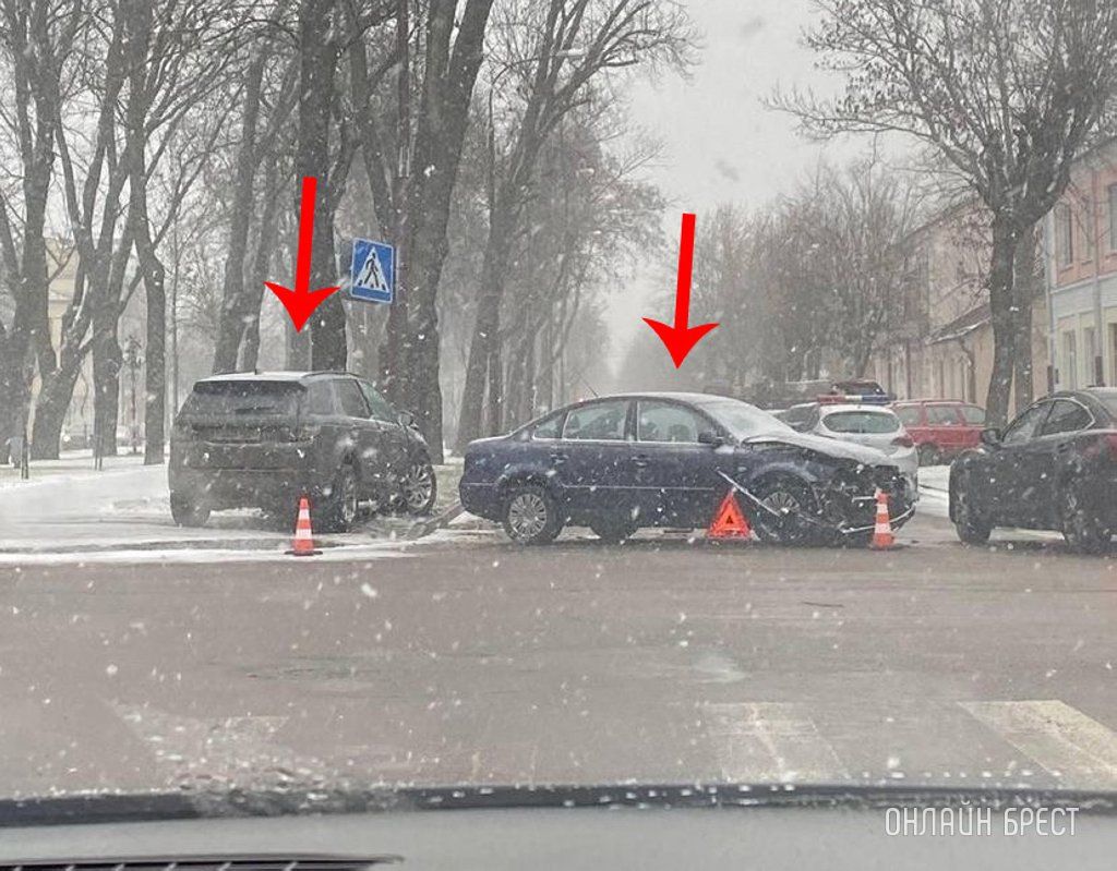 Читатель: Серьёзное ДТП произошло на Гоголя в Бресте