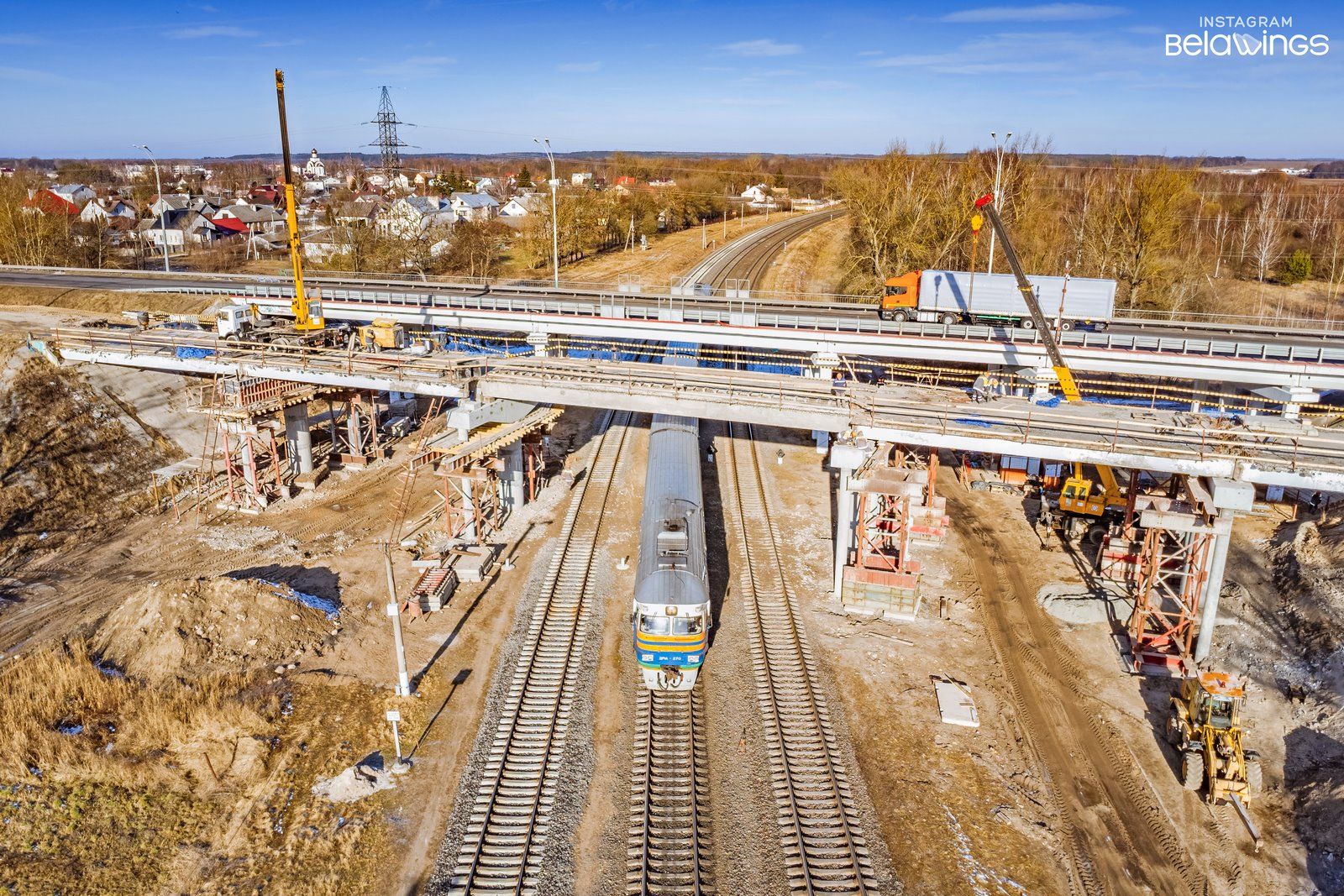 Читатель: Реконструкция моста на М1 возле д. Клейники под Брестом