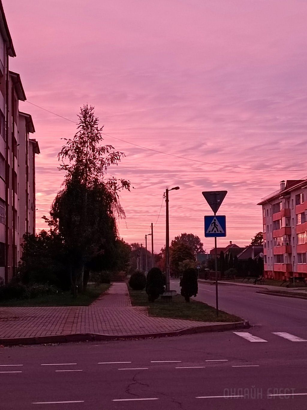 Читатель: Красивый рассвет в Малорите