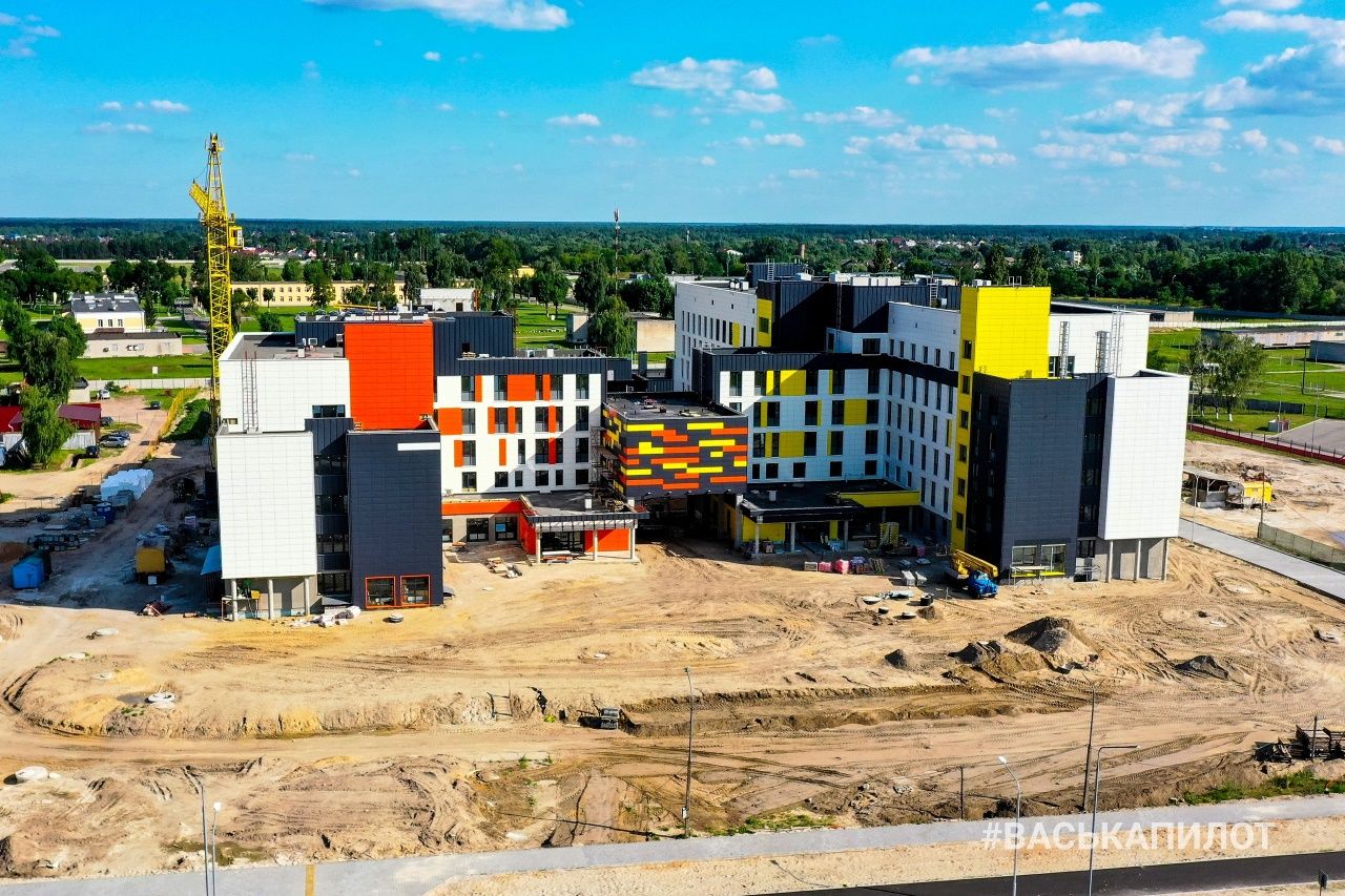 Лето 2021. Стройки Бреста с высоты