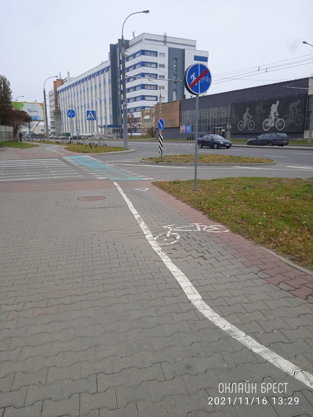 Читатель: Провал тротуарной плитки по ул.Пионерской в Бресте